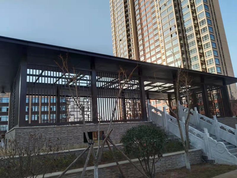 钢结构廊架