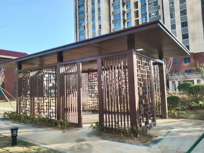 钢结构廊架